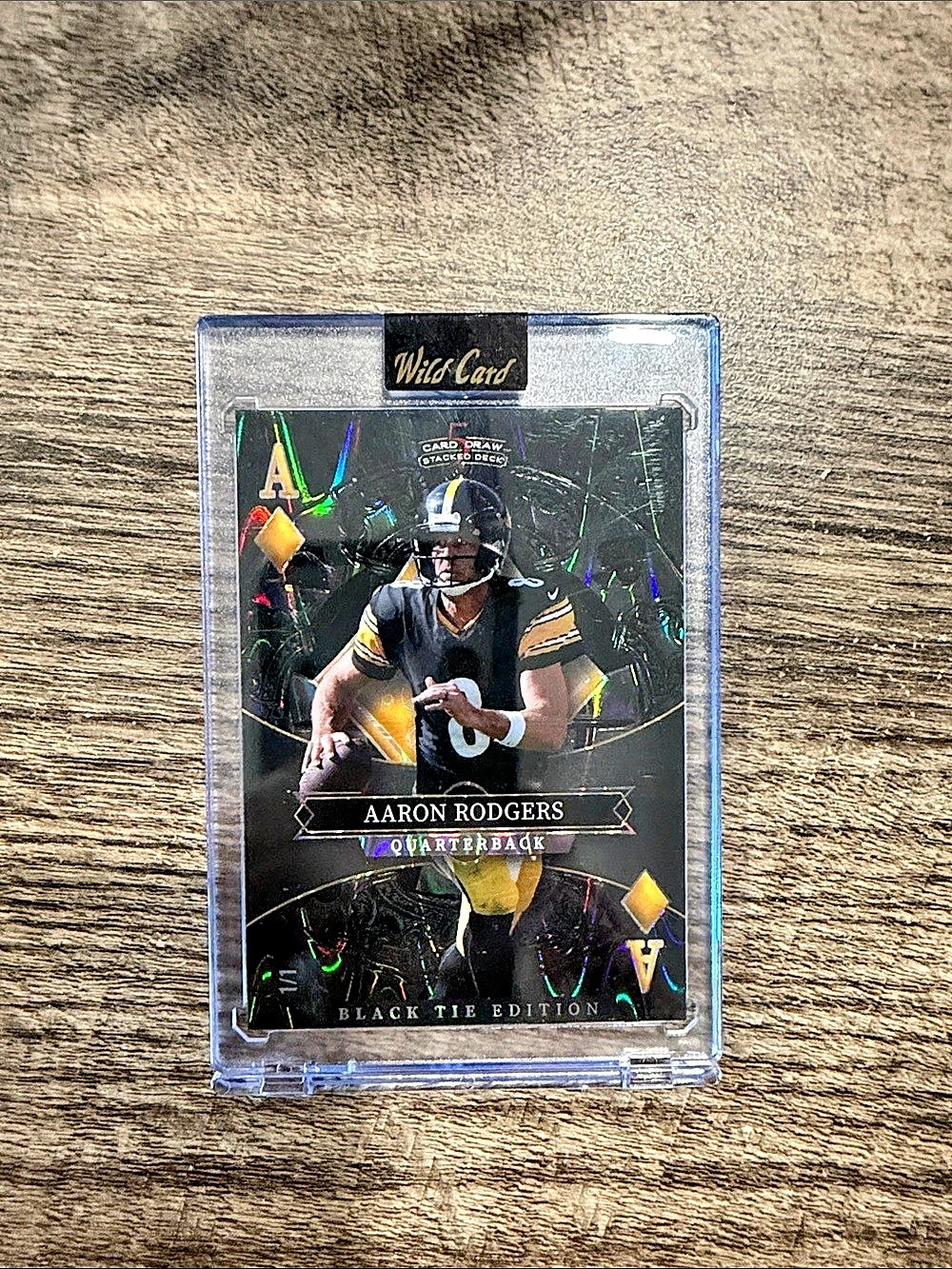Wild Card Black Tie Edition / Fantasy Football Rani Aaron Rodgers Football
